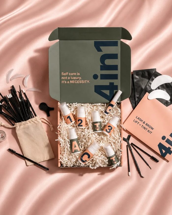 4-in-1 lash and brow lift and tint kit