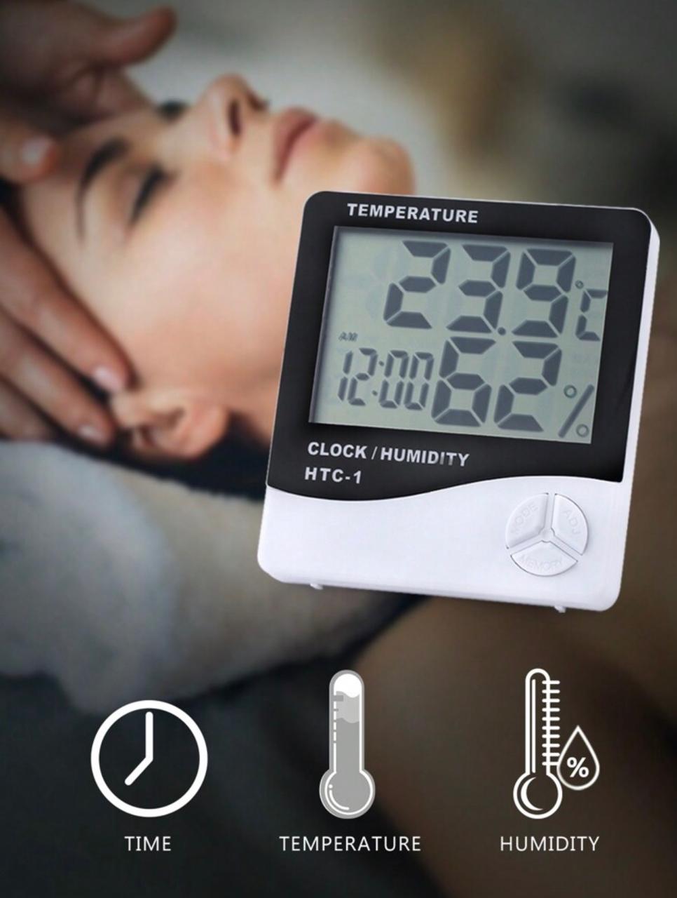 The Lash House HTC-1 Digital Hygrometer